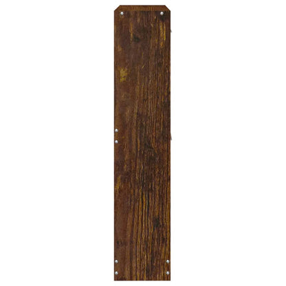 Scarpiera Rovere Fumo 59x17x81 cm in Legno Multistrato - homemem39