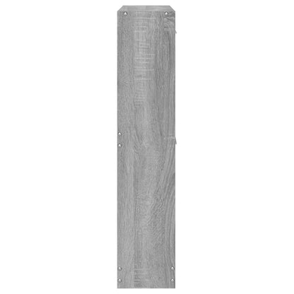 Scarpiera Grigio Sonoma 59x17x81 cm in Legno Multistrato - homemem39