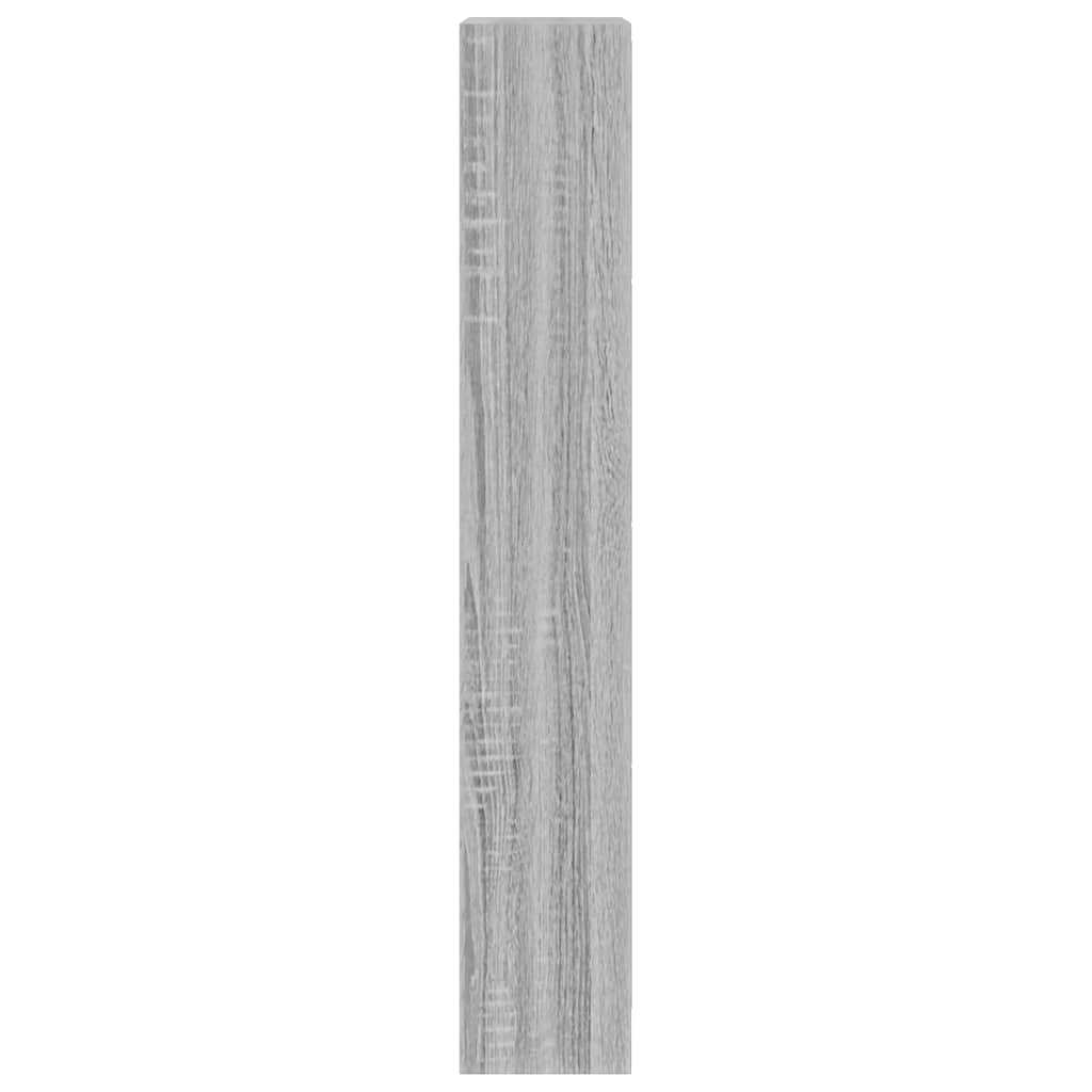 Scarpiera Grigio Sonoma 63x24x147 cm in Legno Multistrato | homemem39