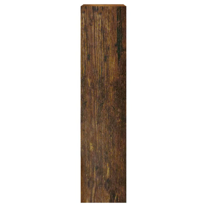 Scarpiera Rovere Fumo 63x24x103 cm in Legno Multistrato - homemem39