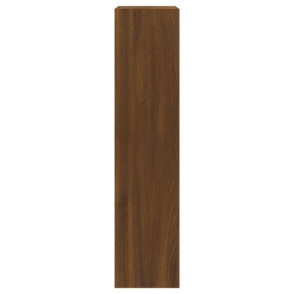 Scarpiera Rovere Marrone 63x24x103 cm in Legno Multistrato