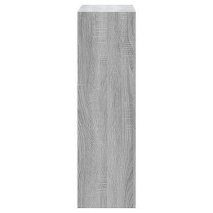 Scarpiera Grigio Sonoma 63x24x81 cm in Legno Multistrato - homemem39