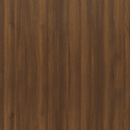 Credenza con 4 Cassetti 60x30,5x71 cm Rovere marrone - homemem39