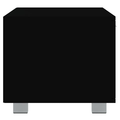 Mobile Porta TV Nero 120x40,5x35 cm in Legno Multistrato | homemem39