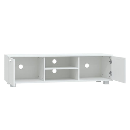 Mobile Porta TV Bianco 140x40,5x35 cm in Legno Multistrato - homemem39