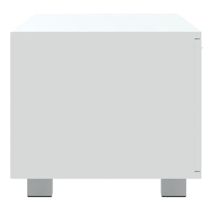Mobile Porta TV Bianco 140x40,5x35 cm in Legno Multistrato - homemem39
