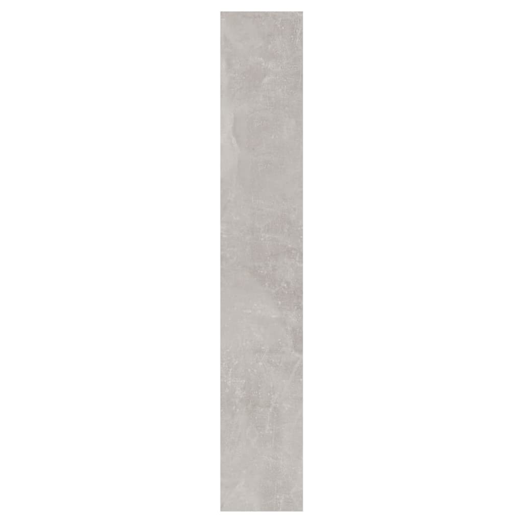 Scarpiera con Specchio a 3 Livelli Grigio cemento 63x17x102,5cm - homemem39