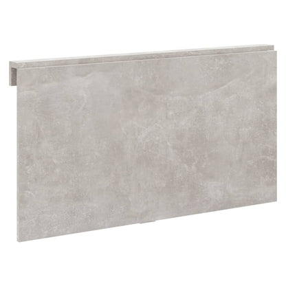 Tavolino Muro Pieghevole Grigio Cemento 100x60x56cm Multistrato - homemem39