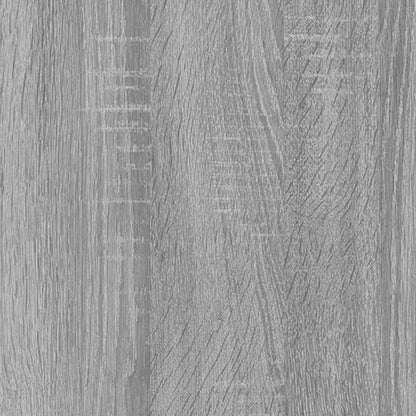 Cassettiera con Ruote grigio sonoma in Legno Multistrato | homemem39