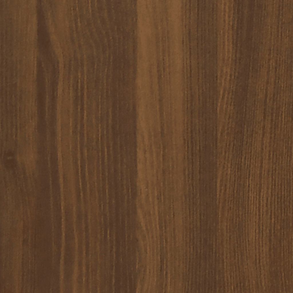 Cassettiera con Ruote rovere marrone in Legno Multistrato | homemem39