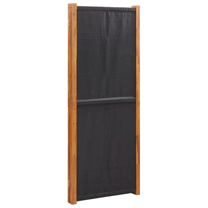 Paravento a 3 Pannelli Nero 210x180 cm - homemem39