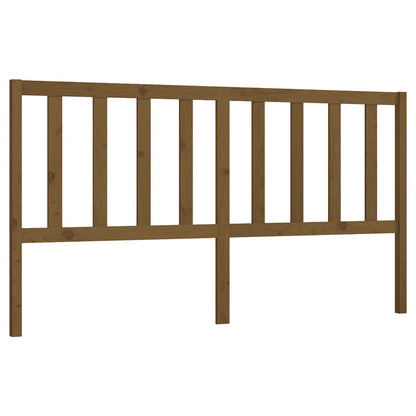 Testiera per Letto Ambra 186x4x100 cm in Legno Massello di Pino | homemem39
