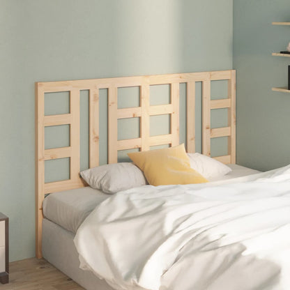 Headboard for Bed 141x4x100 cm in Solid Pine Wood