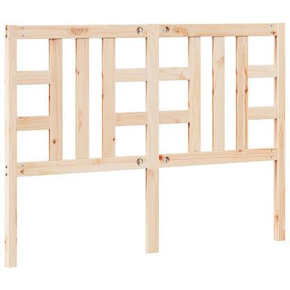 Headboard for Bed 141x4x100 cm in Solid Pine Wood