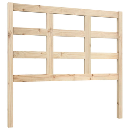 Testiera per Letto 105,5x4x100 cm Legno Massello di Pino - homemem39