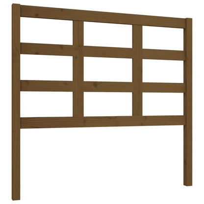 Testiera per Letto ambra 105,5x4x100 cm Legno Massello di Pino - homemem39