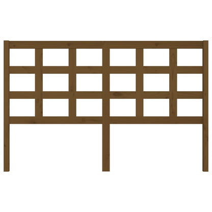 Testiera per Letto Ambra 156x4x100 cm in Legno Massello di Pino - homemem39