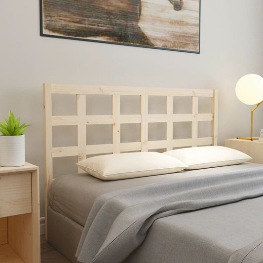 Testiera per Letto 165,5x4x100 cm Legno Massello di Pino - homemem39