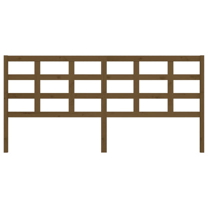 Testiera per Letto ambra 205,5x4x100 cm Legno Massello di Pino - homemem39