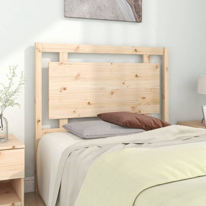 Testiera per Letto 105,5x4x100 cm in Legno Massello di Pino - homemem39