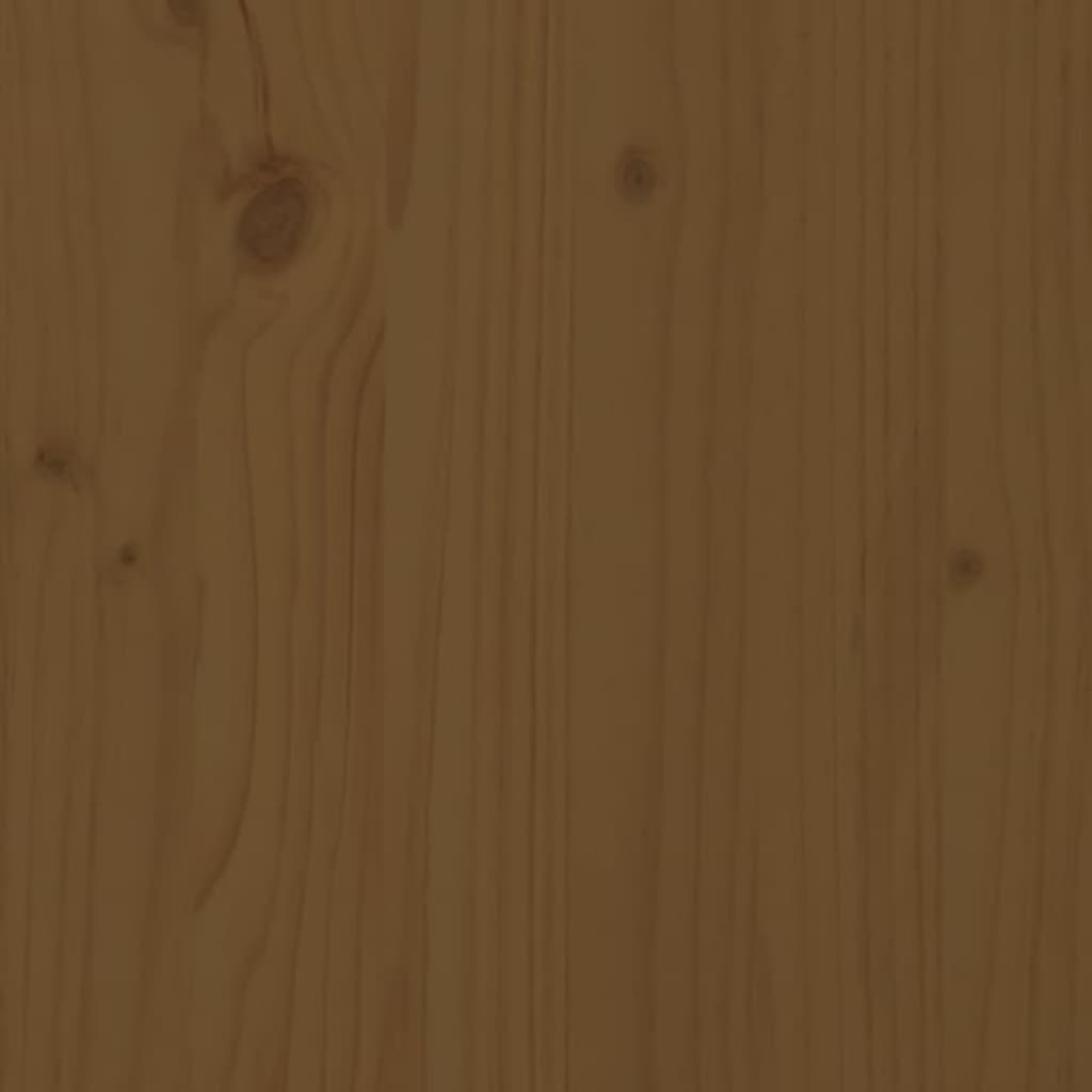 Testiera per Letto ambra 105,5x4x100 cm Legno Massello di Pino | homemem39