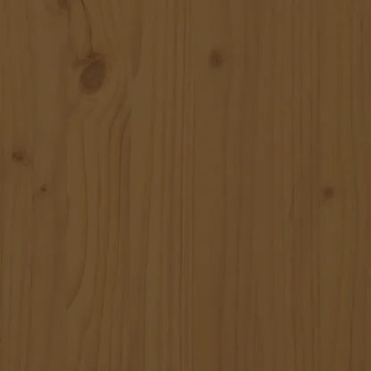 Testiera per Letto ambra 125,5x4x100 cm Legno Massello di Pino - homemem39