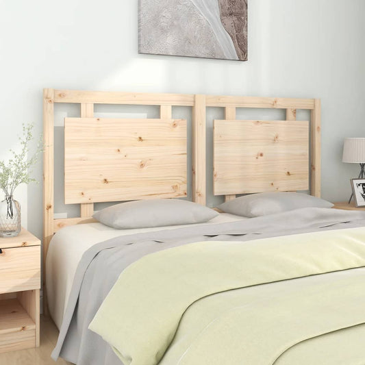 Testiera per Letto 155,5x4x100 cm in Legno Massello di Pino - homemem39