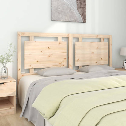 Testiera per Letto 165,5x4x100 cm in Legno Massello di Pino - homemem39