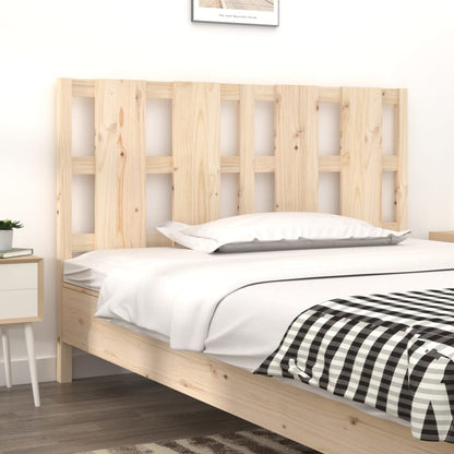 Testiera per Letto 145,5x4x100 cm Legno Massello di Pino - homemem39