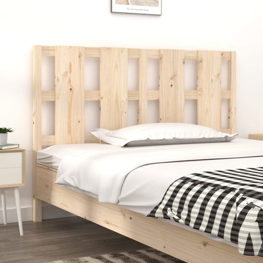Testiera per Letto 145,5x4x100 cm Legno Massello di Pino - homemem39