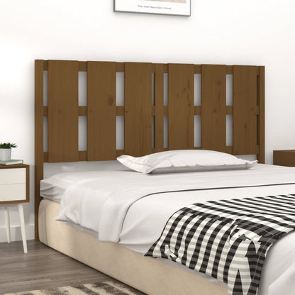 Testiera per Letto ambra 155,5x4x100 cm Legno Massello di Pino - homemem39