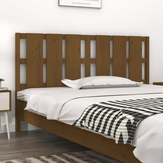 Testiera per Letto ambra 165,5x4x100 cm Legno Massello di Pino - homemem39
