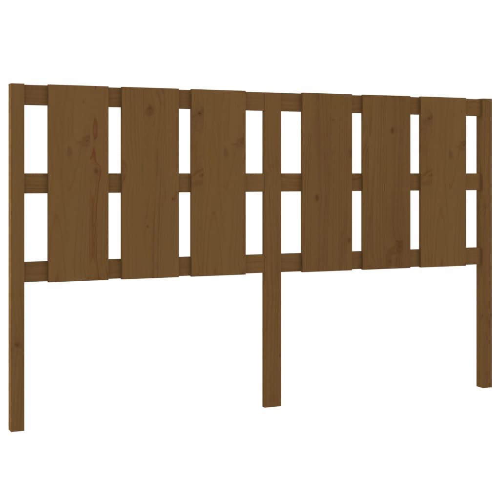 Testiera per Letto ambra 185,5x4x100 cm Legno Massello di Pino | homemem39