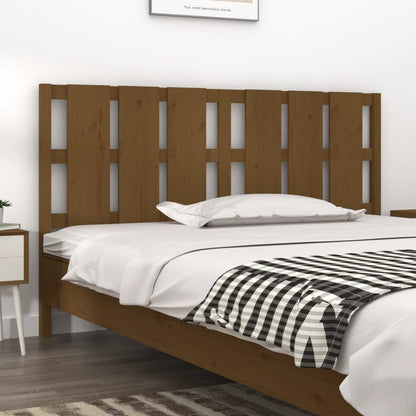 Testiera per Letto ambra 185,5x4x100 cm Legno Massello di Pino | homemem39
