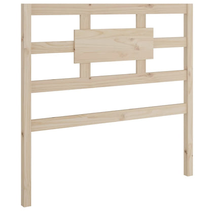 Testiera per Letto 95,5x4x100 cm Legno Massello di Pino - homemem39