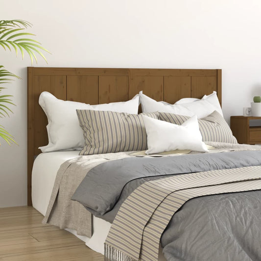 Testiera per Letto ambra 205,5x4x100 cm Legno Massello di Pino - homemem39
