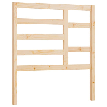 Testiera per Letto 96x4x104 cm in Legno Massello di Pino - homemem39