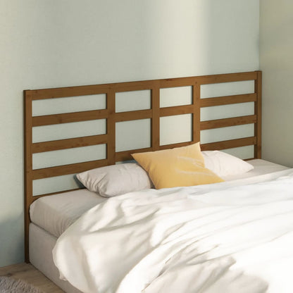 Testiera per Letto ambra 186x4x104 cm in Legno Massello di Pino - homemem39