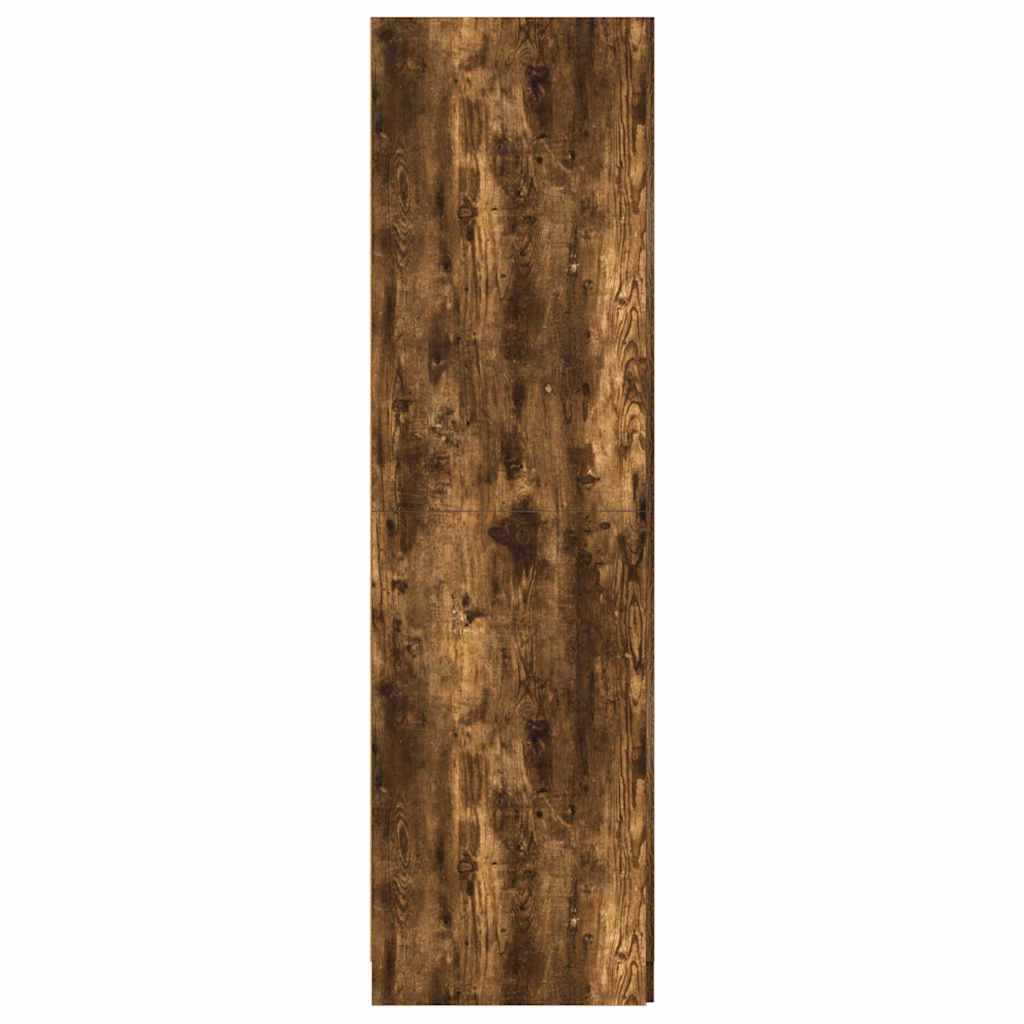 Armadio Rovere Fumo 80x52x180 cm in Legno Multistrato | homemem39