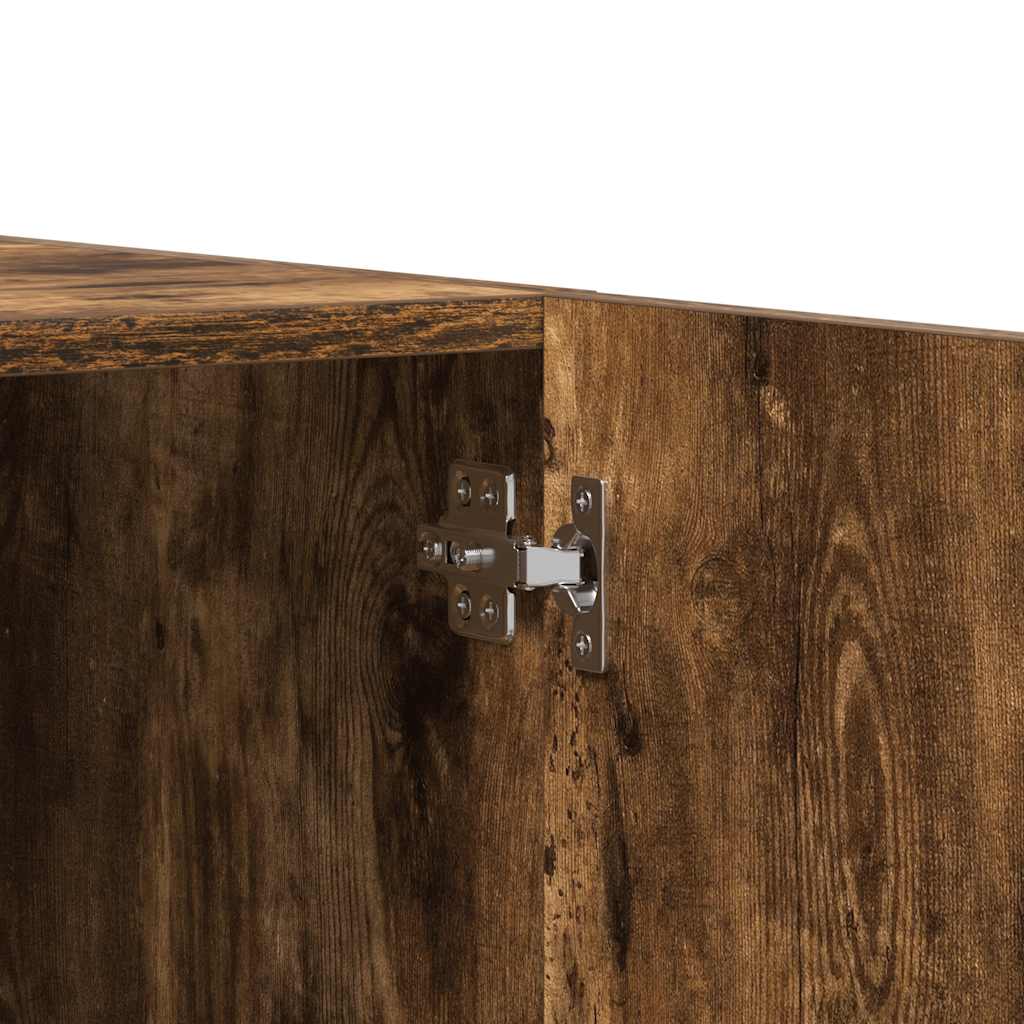 Armadio Rovere Fumo 80x52x180 cm in Legno Multistrato | homemem39