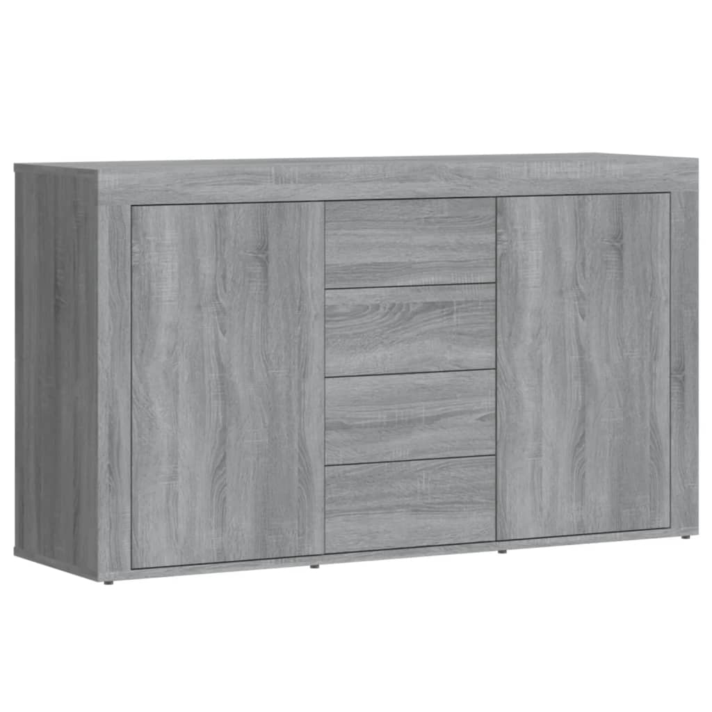 Credenza Grigio Sonoma 120x36x69 cm in Legno Multistrato - homemem39