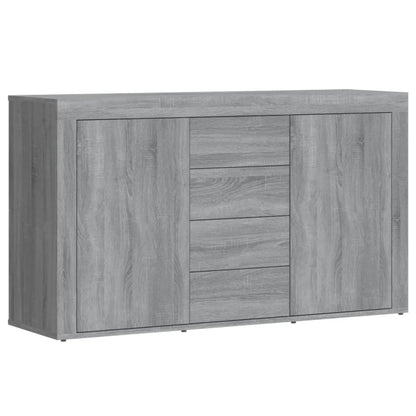 Credenza Grigio Sonoma 120x36x69 cm in Legno Multistrato - homemem39