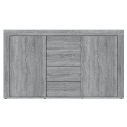 Credenza Grigio Sonoma 120x36x69 cm in Legno Multistrato - homemem39