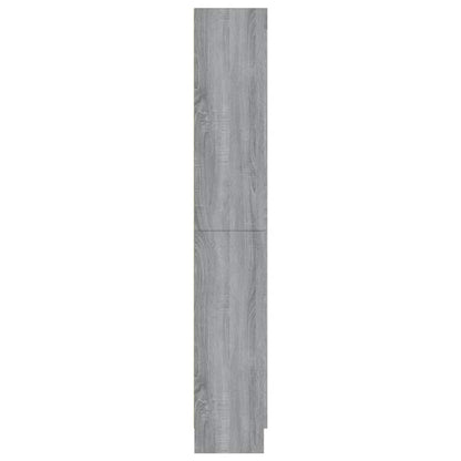Mobile Vetrina Grigio Sonoma 82,5x30,5x185 Legno Multistrato | homemem39