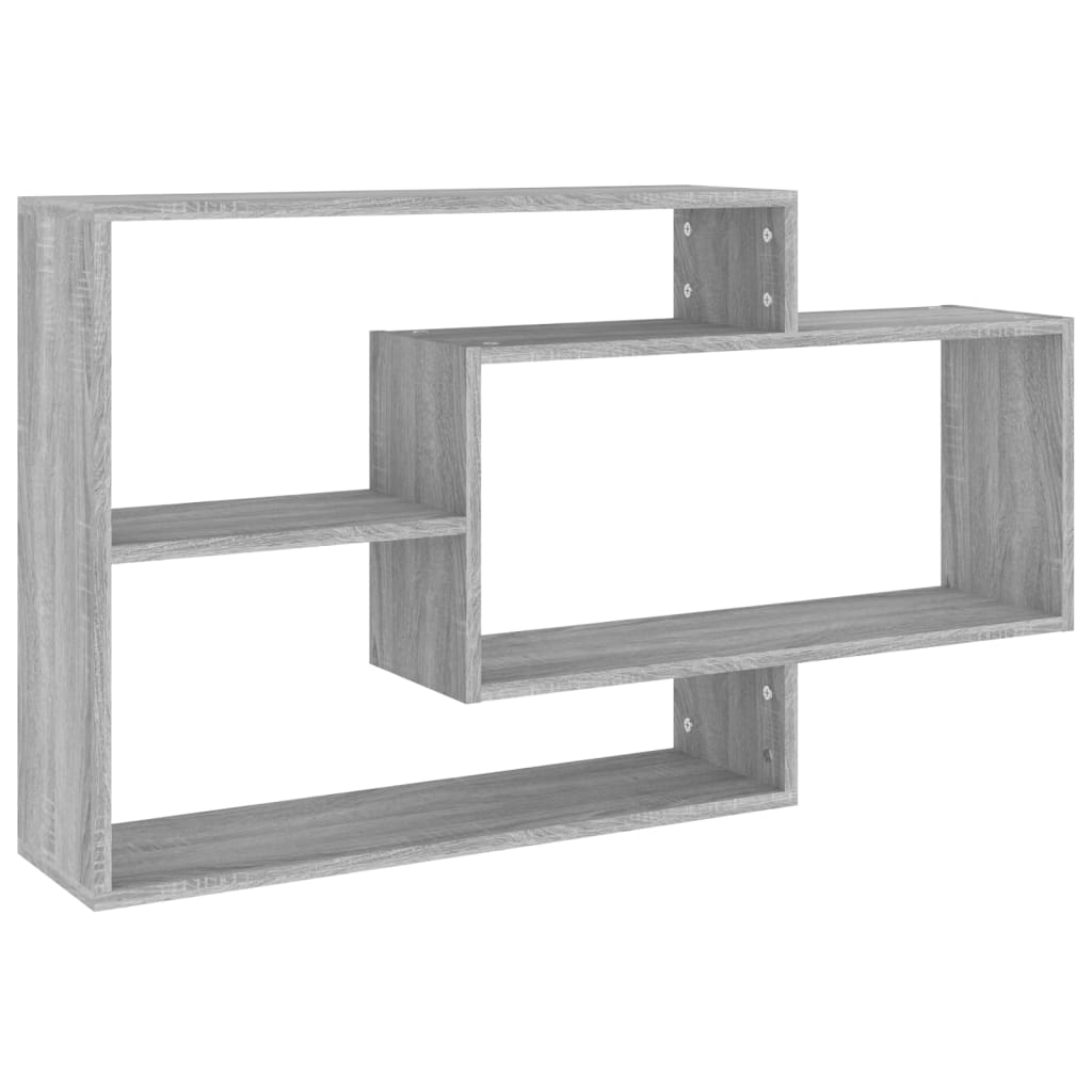 Mensola a Muro Grigio Sonoma 104x20x58,5 cm Legno Multistrato | homemem39