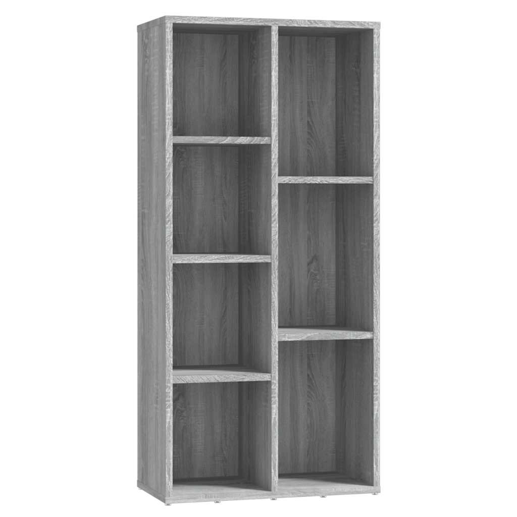 Libreria Grigio Sonoma 50x25x106 cm | homemem39