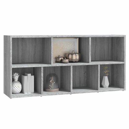 Libreria Grigio Sonoma 50x25x106 cm | homemem39