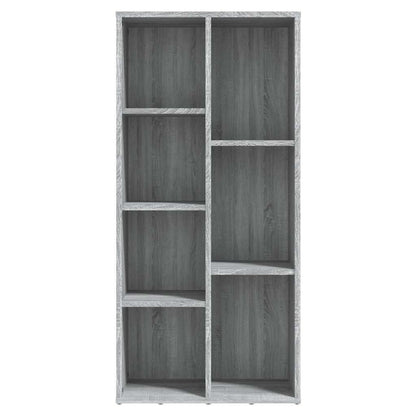 Libreria Grigio Sonoma 50x25x106 cm | homemem39