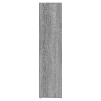 Libreria Grigio Sonoma 50x25x106 cm | homemem39