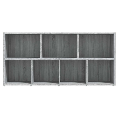 Libreria Grigio Sonoma 50x25x106 cm | homemem39
